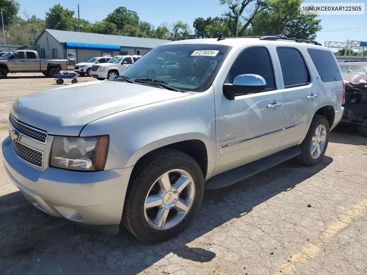 2010 Chevrolet Tahoe K1500 Ltz VIN: 1GNUKCE0XAR122505 Lot: 57270324