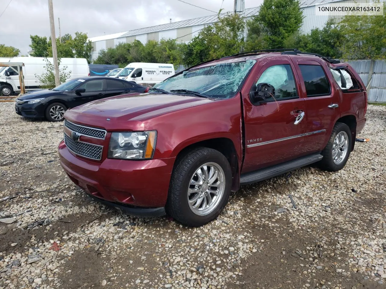 2010 Chevrolet Tahoe K1500 Ltz VIN: 1GNUKCE0XAR163412 Lot: 67609604