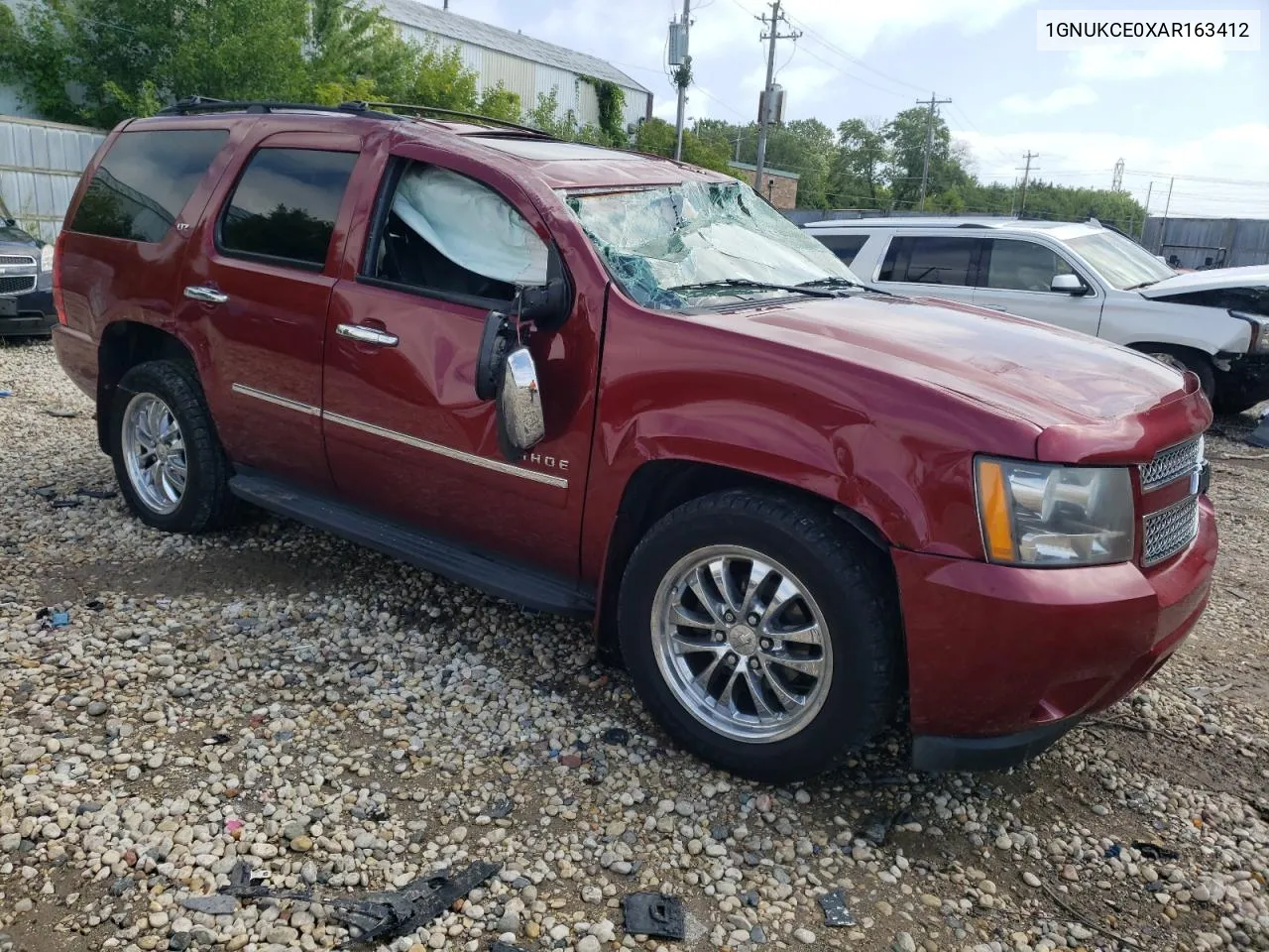 2010 Chevrolet Tahoe K1500 Ltz VIN: 1GNUKCE0XAR163412 Lot: 67609604