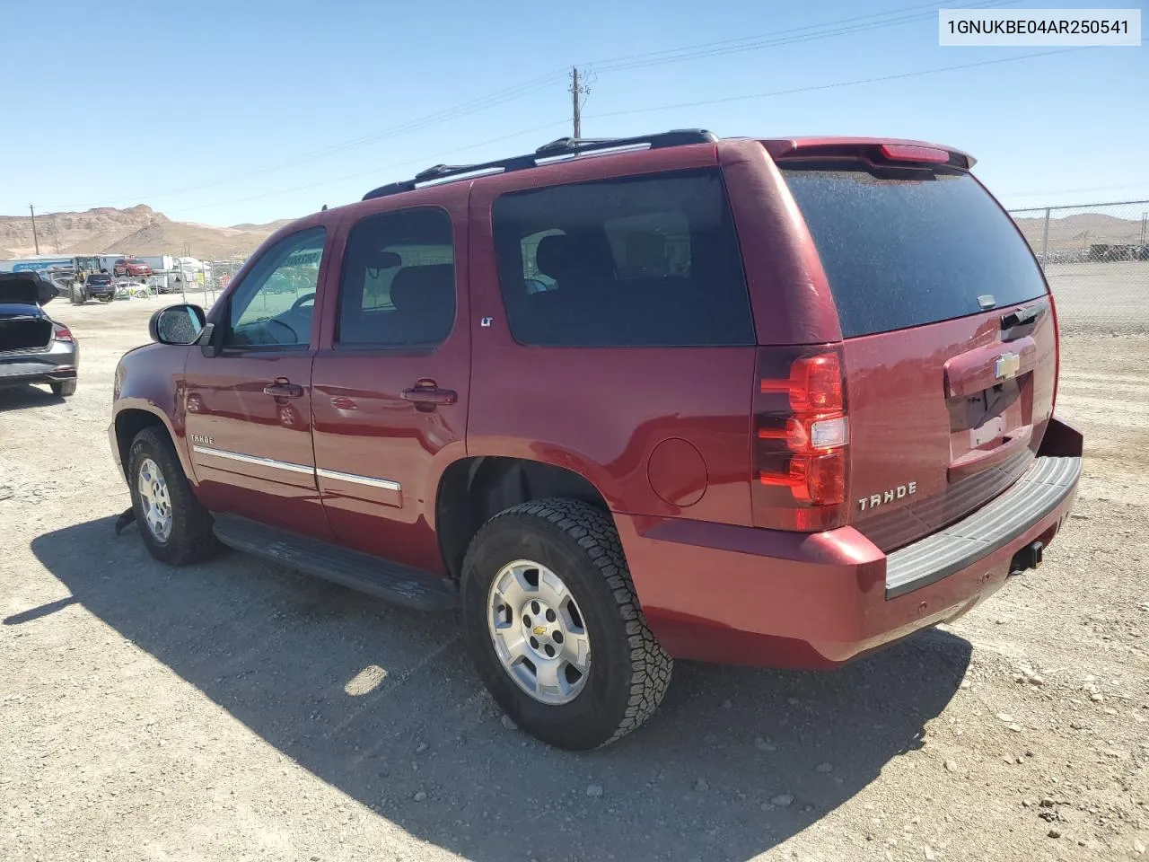 2010 Chevrolet Tahoe K1500 Lt VIN: 1GNUKBE04AR250541 Lot: 68260884