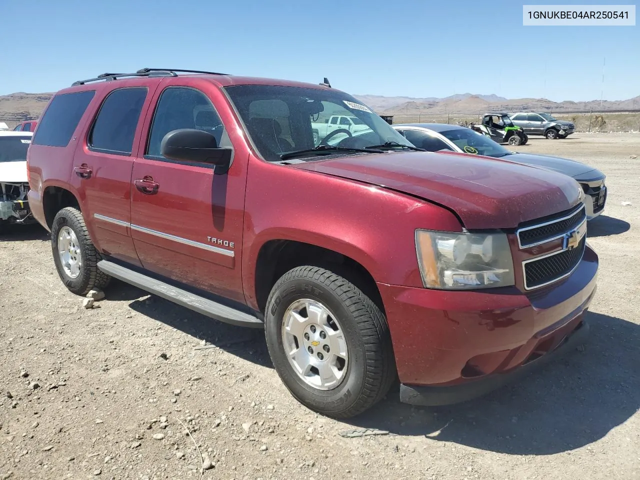 2010 Chevrolet Tahoe K1500 Lt VIN: 1GNUKBE04AR250541 Lot: 68260884