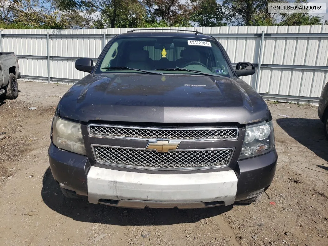 1GNUKBE09AR290159 2010 Chevrolet Tahoe K1500 Lt