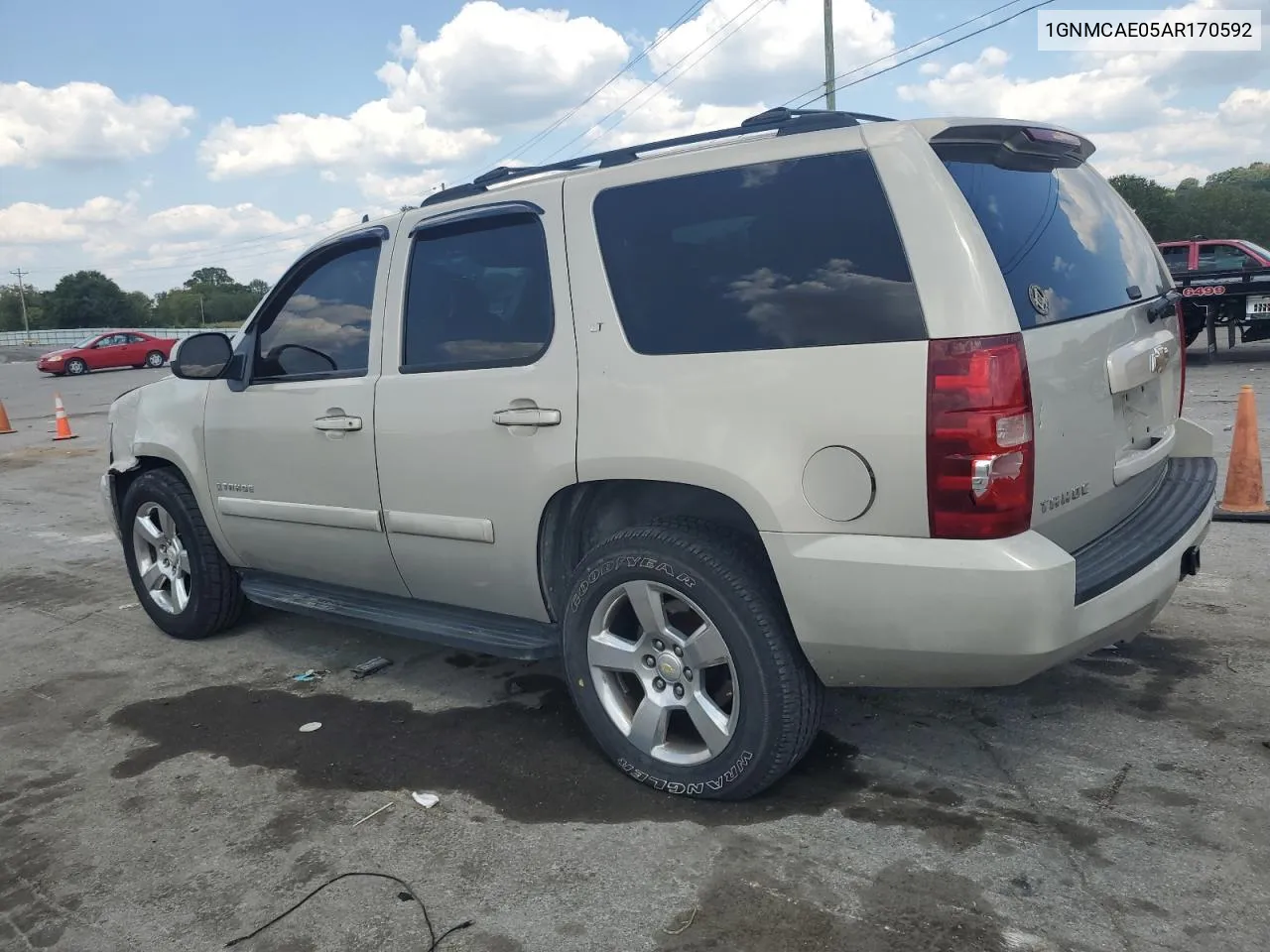 2010 Chevrolet Tahoe C1500 Ls VIN: 1GNMCAE05AR170592 Lot: 69006994