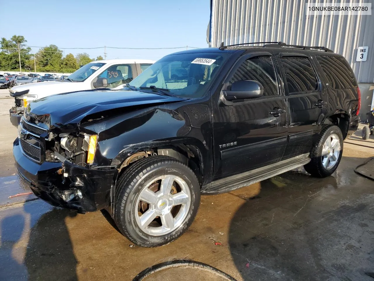 1GNUKBE08AR142780 2010 Chevrolet Tahoe K1500 Lt