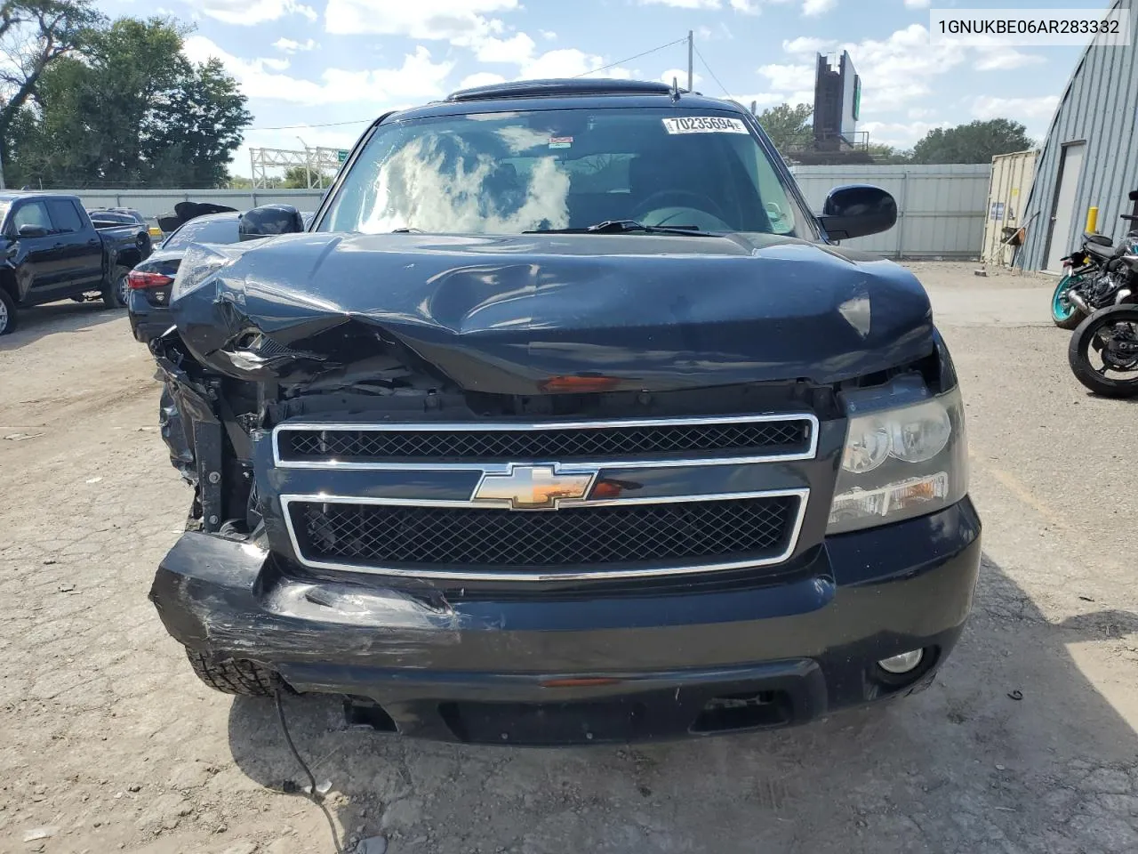 2010 Chevrolet Tahoe K1500 Lt VIN: 1GNUKBE06AR283332 Lot: 70235694