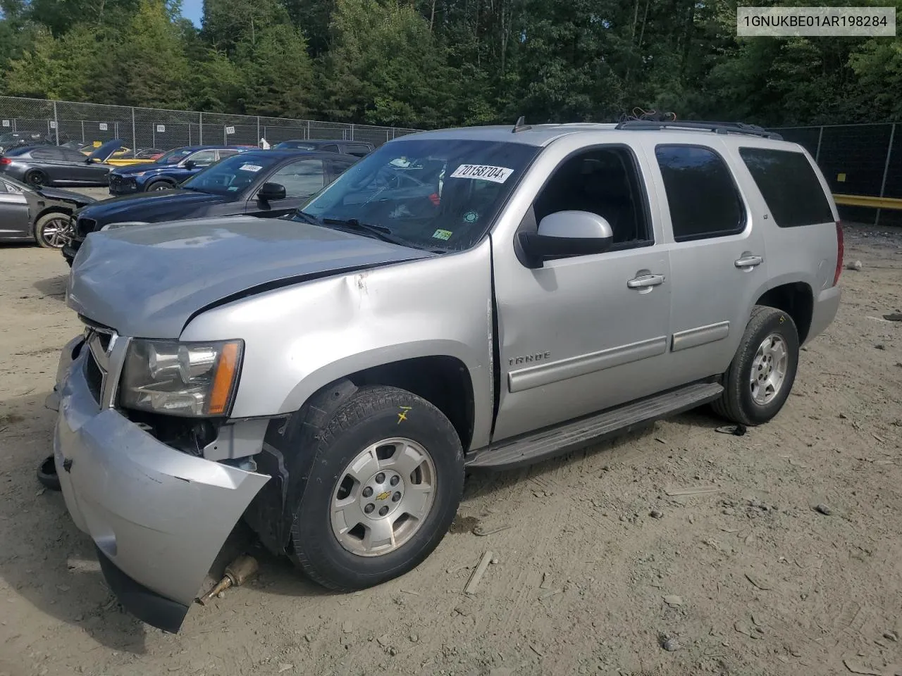 2010 Chevrolet Tahoe K1500 Lt VIN: 1GNUKBE01AR198284 Lot: 71172044