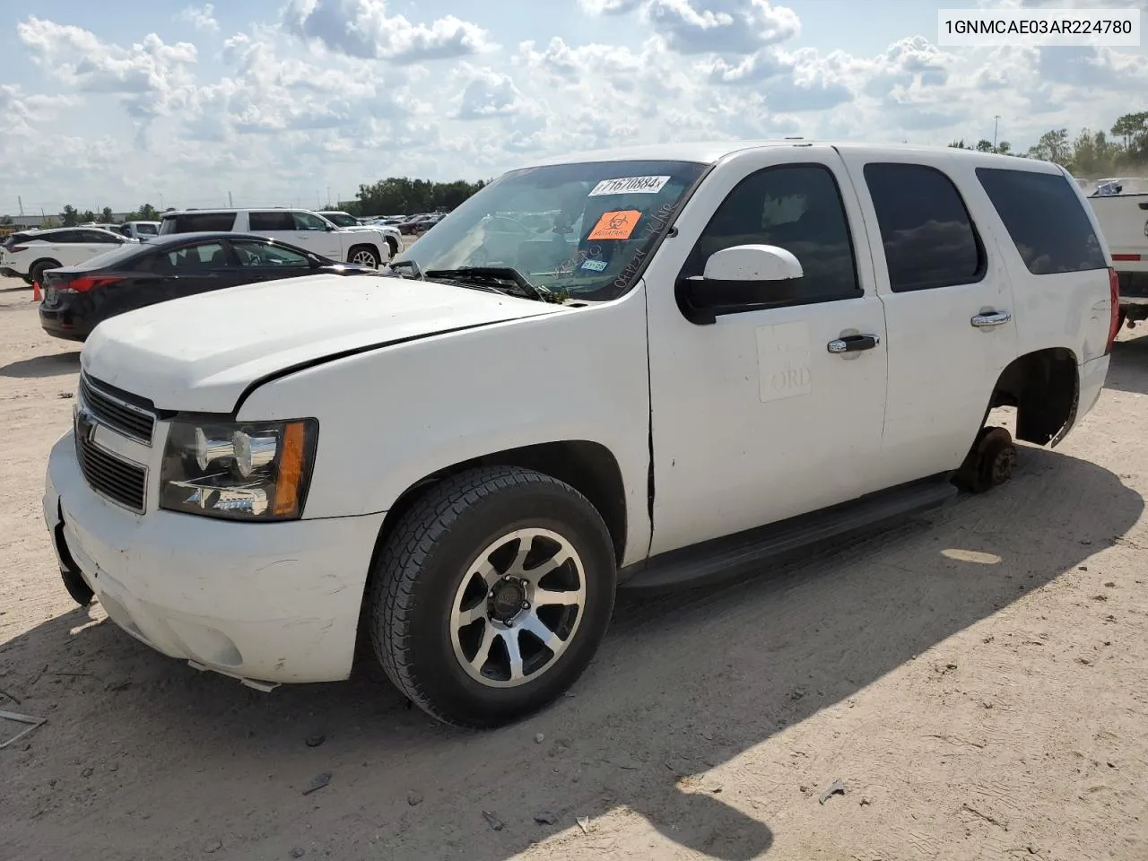 2010 Chevrolet Tahoe C1500 Ls VIN: 1GNMCAE03AR224780 Lot: 71670884