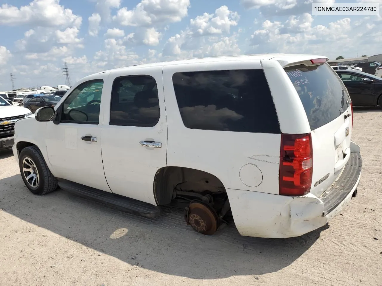 2010 Chevrolet Tahoe C1500 Ls VIN: 1GNMCAE03AR224780 Lot: 71670884