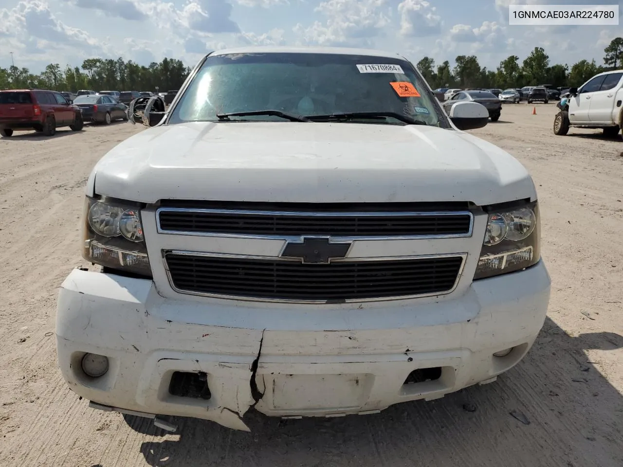 1GNMCAE03AR224780 2010 Chevrolet Tahoe C1500 Ls