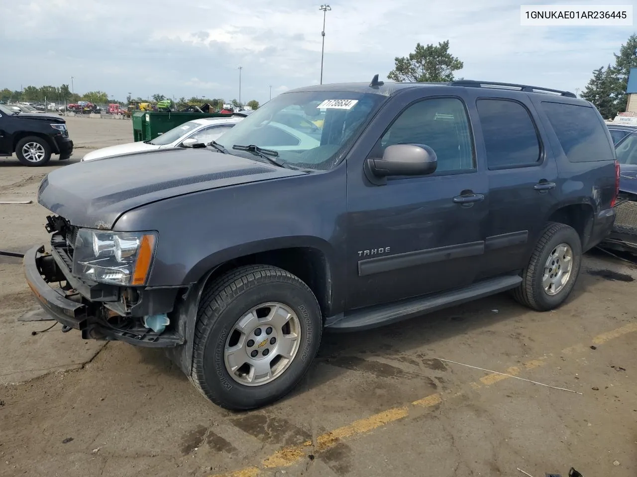 2010 Chevrolet Tahoe K1500 Ls VIN: 1GNUKAE01AR236445 Lot: 71736634