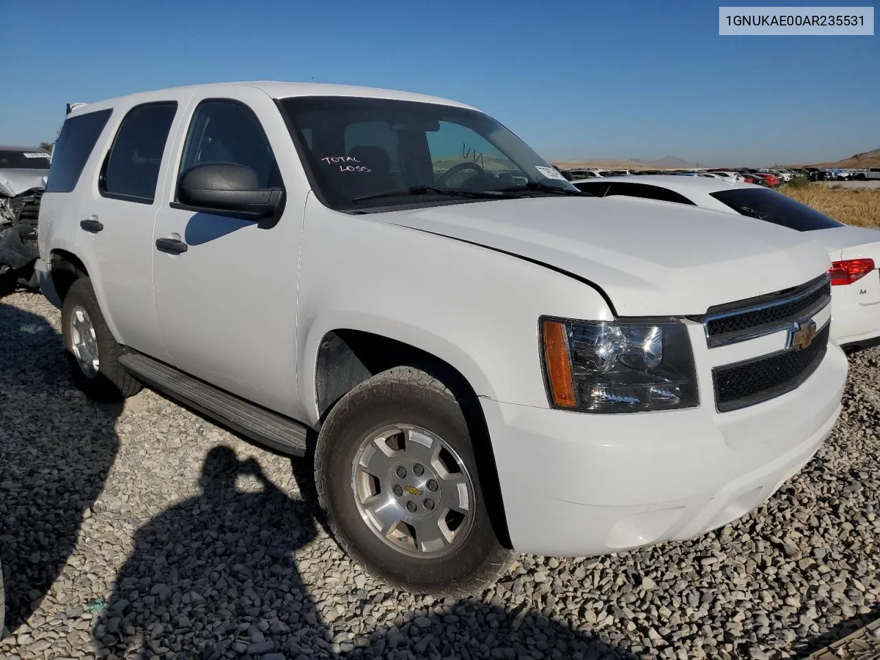 2010 Chevrolet Tahoe K1500 Ls VIN: 1GNUKAE00AR235531 Lot: 72624704