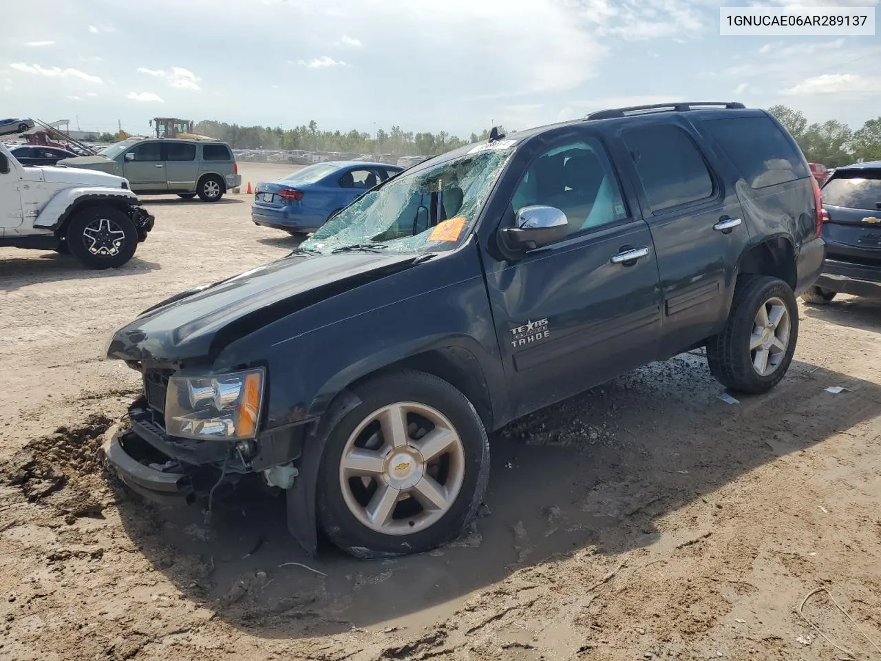 2010 Chevrolet Tahoe C1500 Ls VIN: 1GNUCAE06AR289137 Lot: 73206064