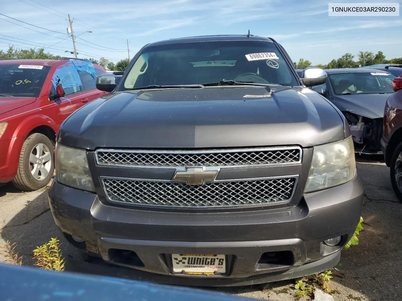 2010 Chevrolet Tahoe K1500 Ltz VIN: 1GNUKCE03AR290230 Lot: 73647814