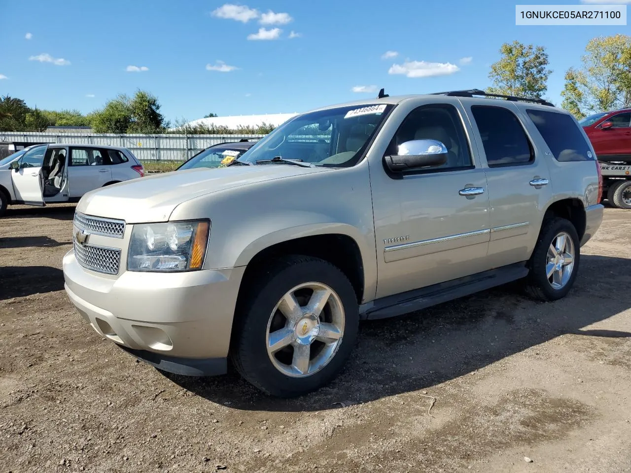 2010 Chevrolet Tahoe K1500 Ltz VIN: 1GNUKCE05AR271100 Lot: 74346864