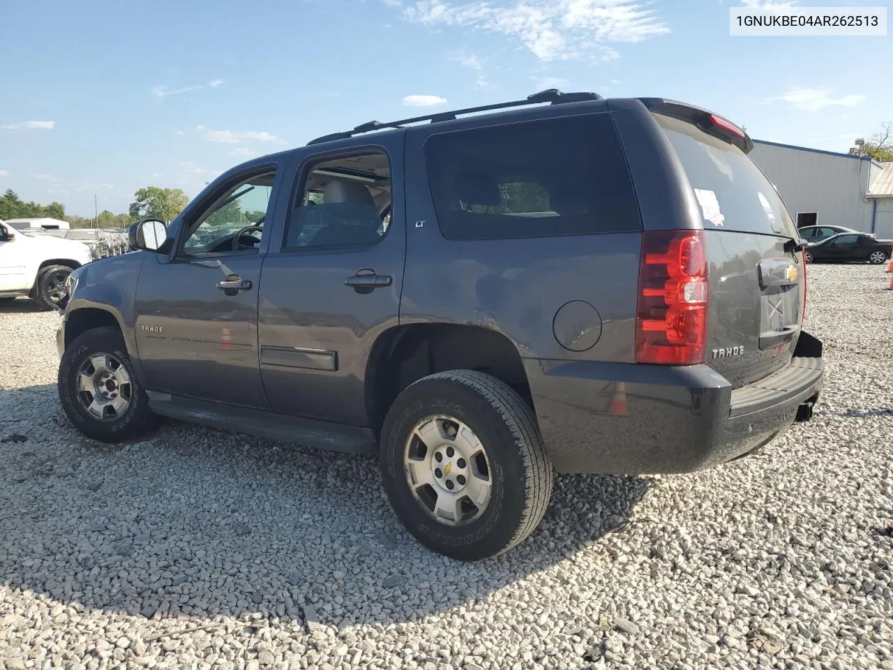 2010 Chevrolet Tahoe K1500 Lt VIN: 1GNUKBE04AR262513 Lot: 75185534