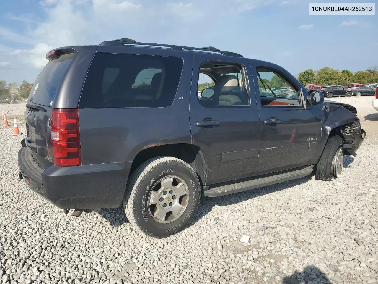 2010 Chevrolet Tahoe K1500 Lt VIN: 1GNUKBE04AR262513 Lot: 75185534