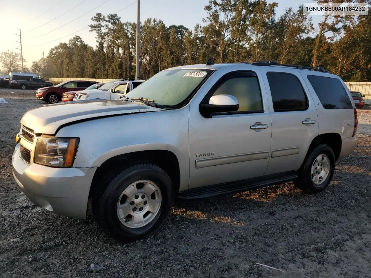 2010 Chevrolet Tahoe K1500 Lt VIN: 1GNUKBE00AR184232 Lot: 75715084