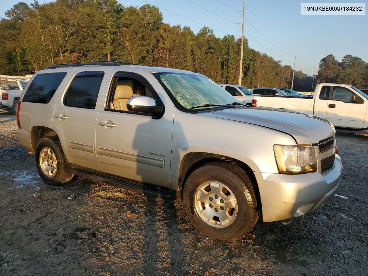 2010 Chevrolet Tahoe K1500 Lt VIN: 1GNUKBE00AR184232 Lot: 75715084