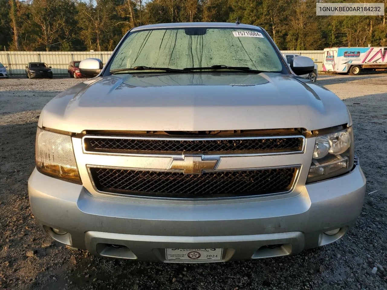 2010 Chevrolet Tahoe K1500 Lt VIN: 1GNUKBE00AR184232 Lot: 75715084