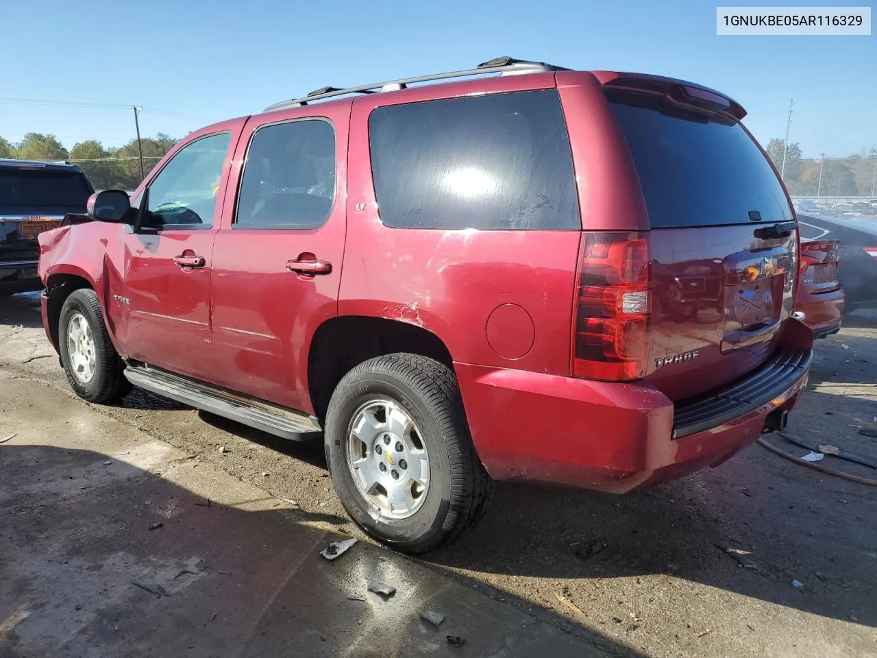 2010 Chevrolet Tahoe K1500 Lt VIN: 1GNUKBE05AR116329 Lot: 76470664