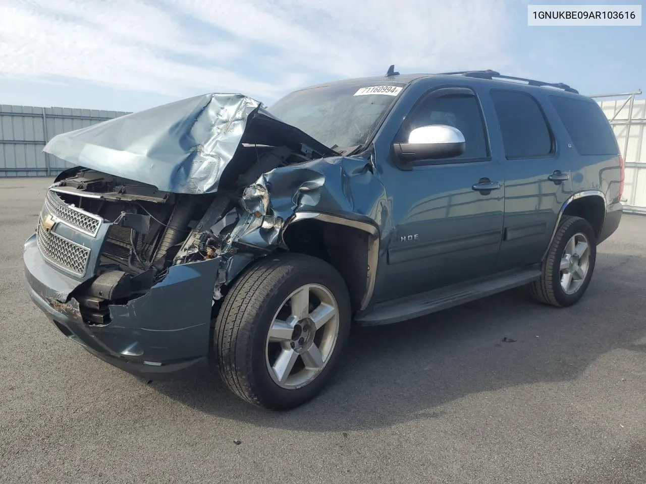 2010 Chevrolet Tahoe K1500 Lt VIN: 1GNUKBE09AR103616 Lot: 76522034