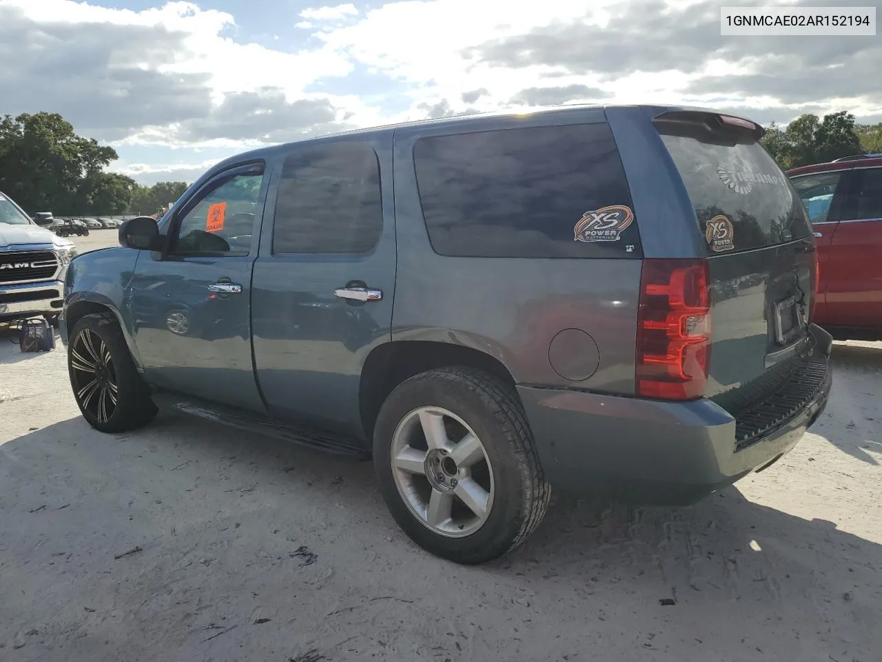 2010 Chevrolet Tahoe C1500 Ls VIN: 1GNMCAE02AR152194 Lot: 77008564