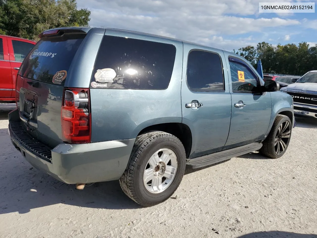 2010 Chevrolet Tahoe C1500 Ls VIN: 1GNMCAE02AR152194 Lot: 77008564