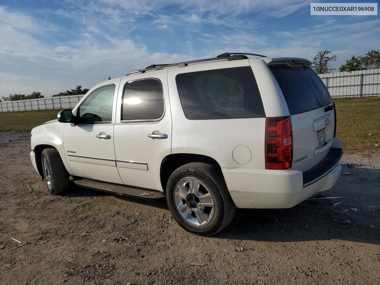 2010 Chevrolet Tahoe C1500 Ltz VIN: 1GNUCCE0XAR196908 Lot: 77384404