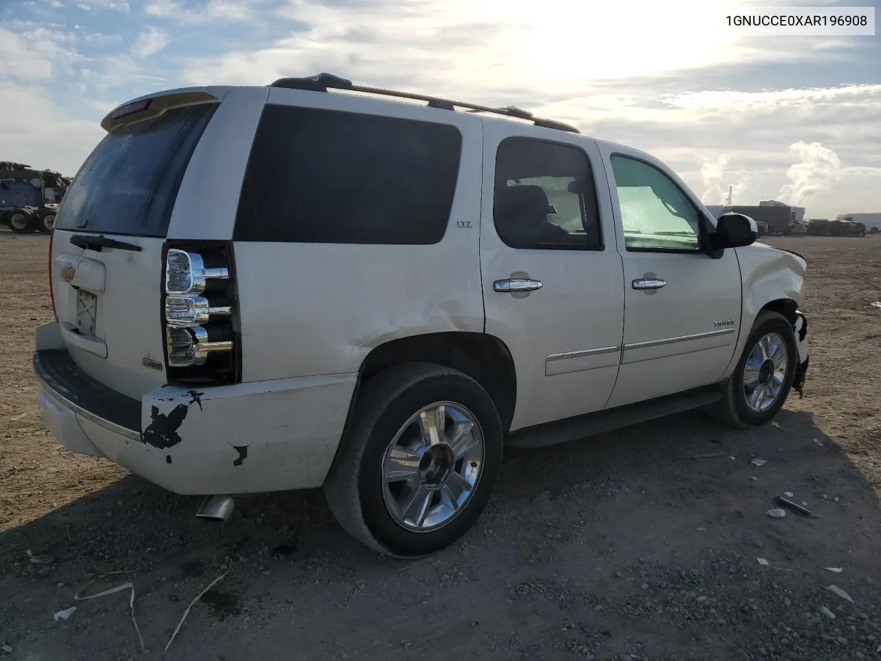 2010 Chevrolet Tahoe C1500 Ltz VIN: 1GNUCCE0XAR196908 Lot: 77384404