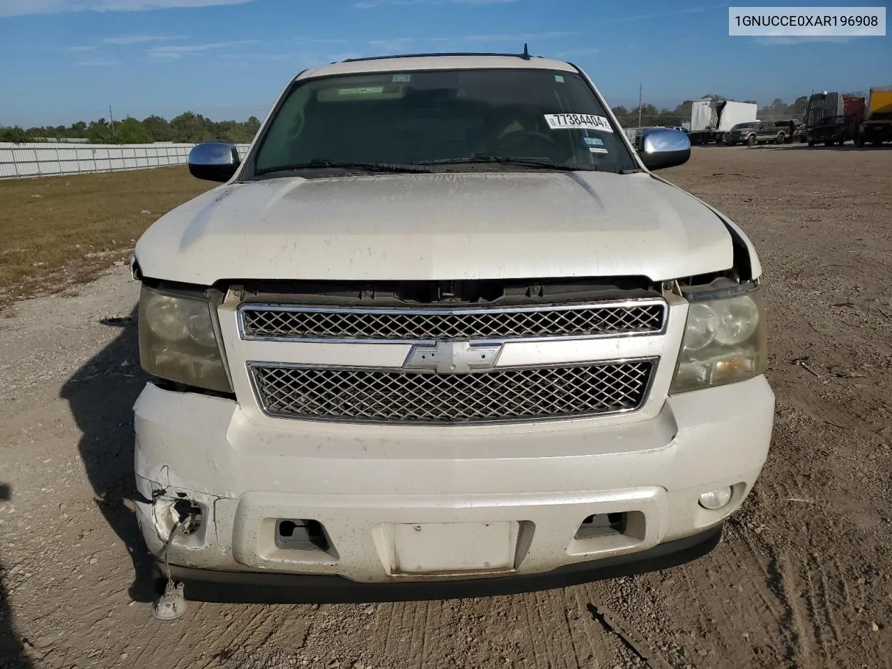 2010 Chevrolet Tahoe C1500 Ltz VIN: 1GNUCCE0XAR196908 Lot: 77384404