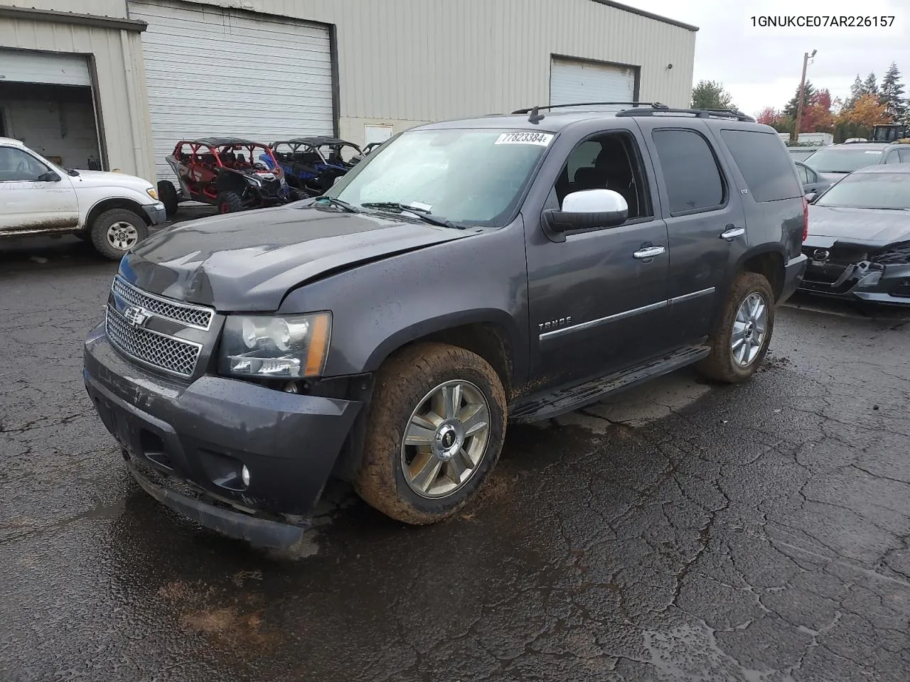 2010 Chevrolet Tahoe K1500 Ltz VIN: 1GNUKCE07AR226157 Lot: 77823384