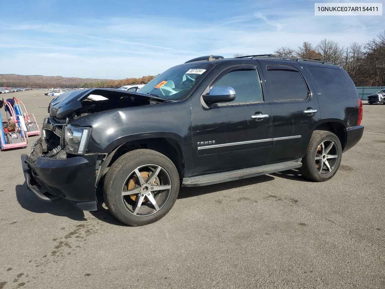 2010 Chevrolet Tahoe K1500 Ltz VIN: 1GNUKCE07AR154411 Lot: 78371334