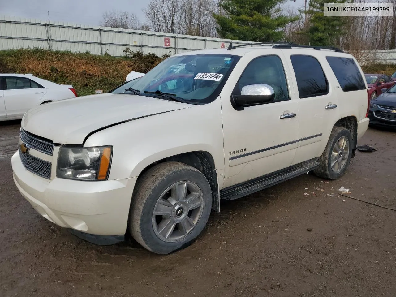 2010 Chevrolet Tahoe K1500 Ltz VIN: 1GNUKCE04AR199399 Lot: 79251004