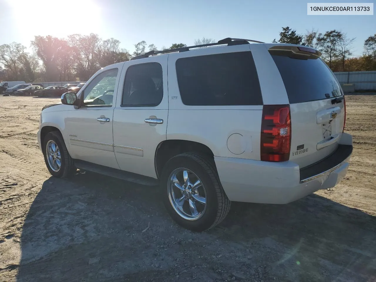 2010 Chevrolet Tahoe K1500 Ltz VIN: 1GNUKCE00AR113733 Lot: 80426264