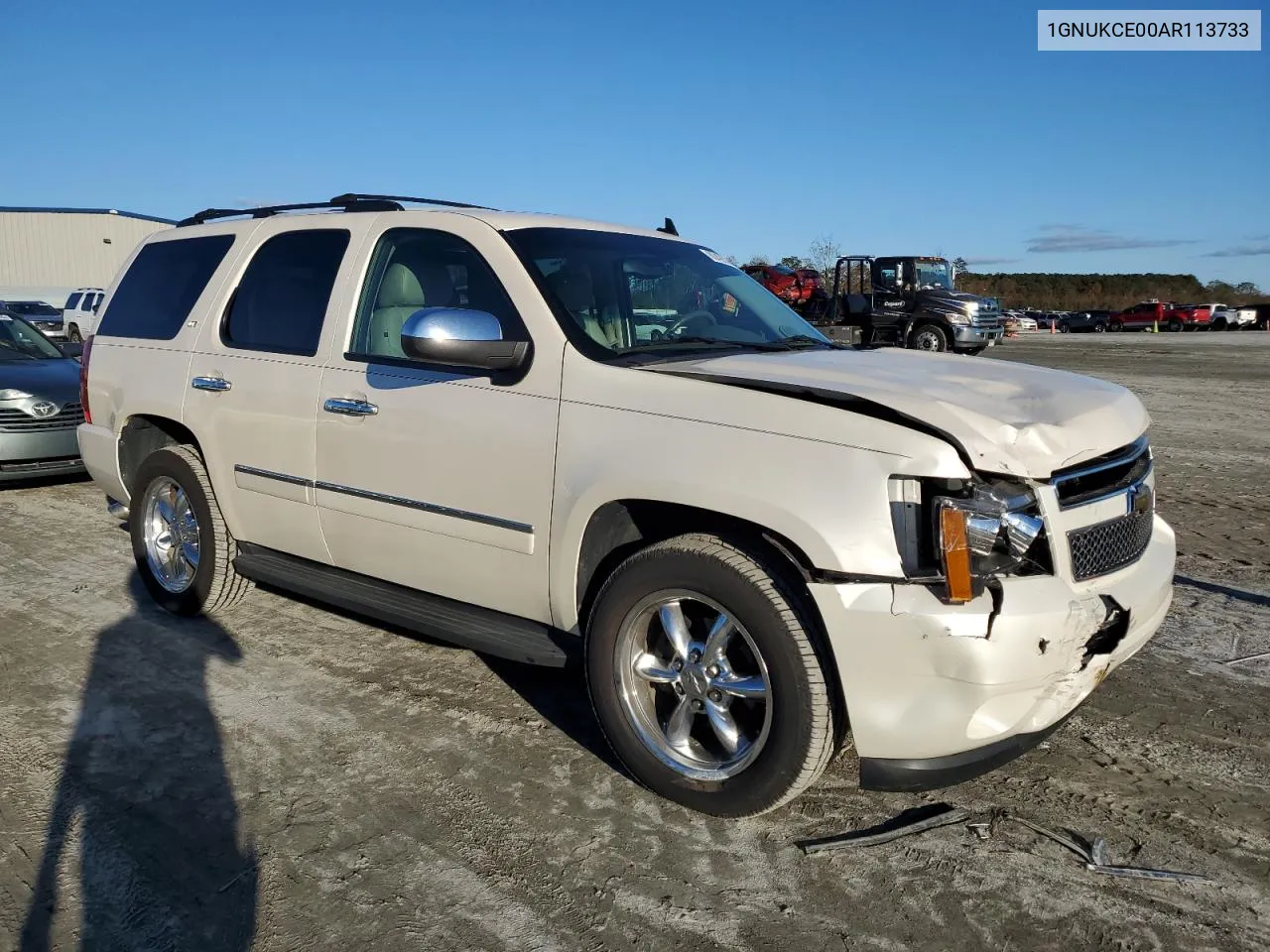 2010 Chevrolet Tahoe K1500 Ltz VIN: 1GNUKCE00AR113733 Lot: 80426264