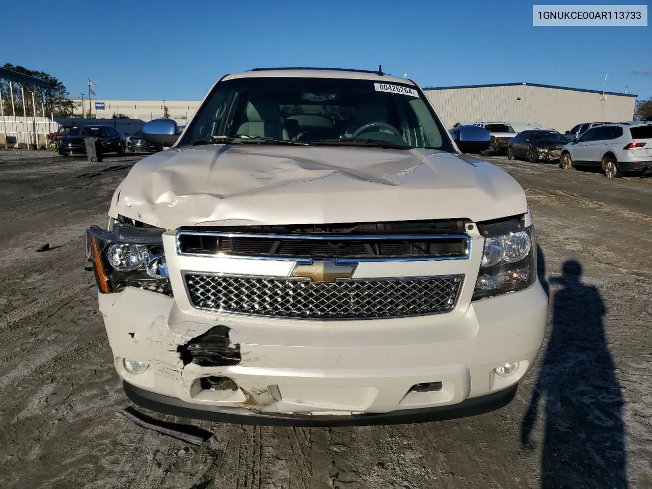 2010 Chevrolet Tahoe K1500 Ltz VIN: 1GNUKCE00AR113733 Lot: 80426264