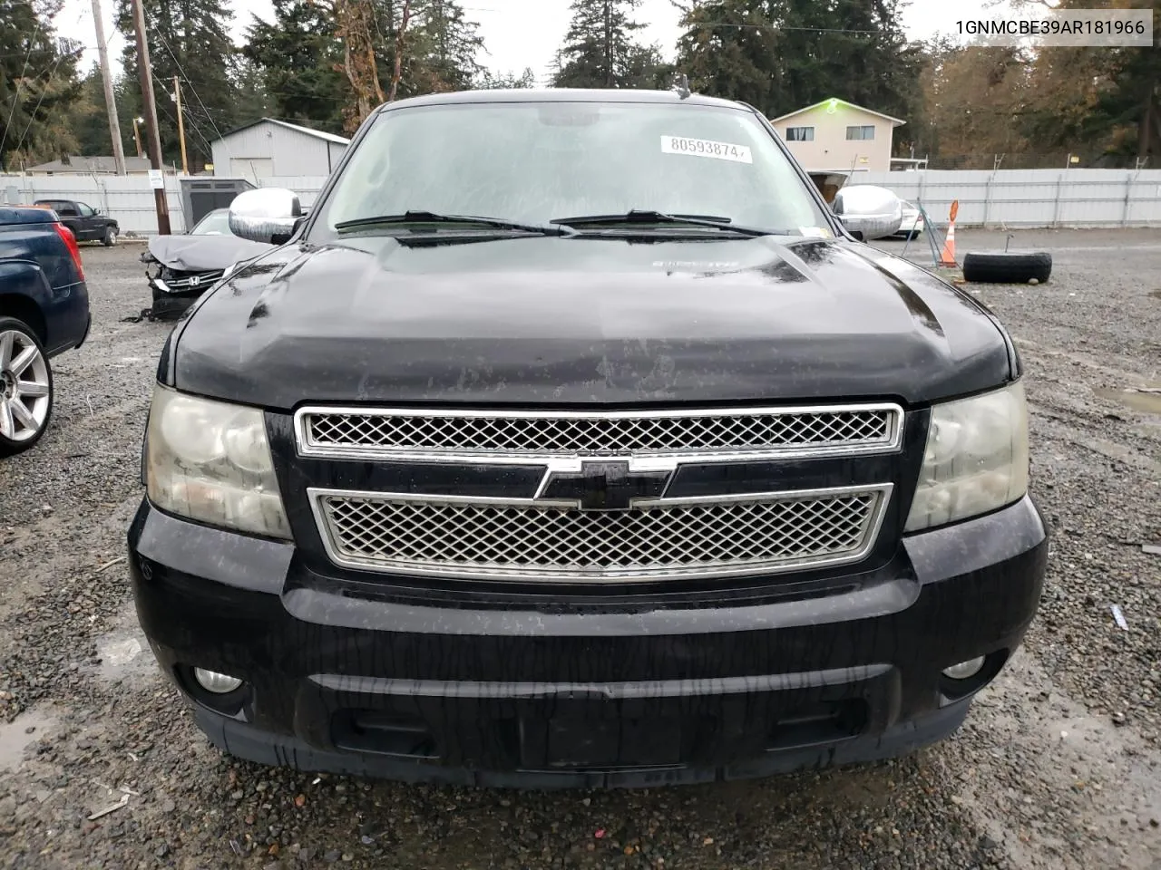 2010 Chevrolet Tahoe C1500 Lt VIN: 1GNMCBE39AR181966 Lot: 80593874