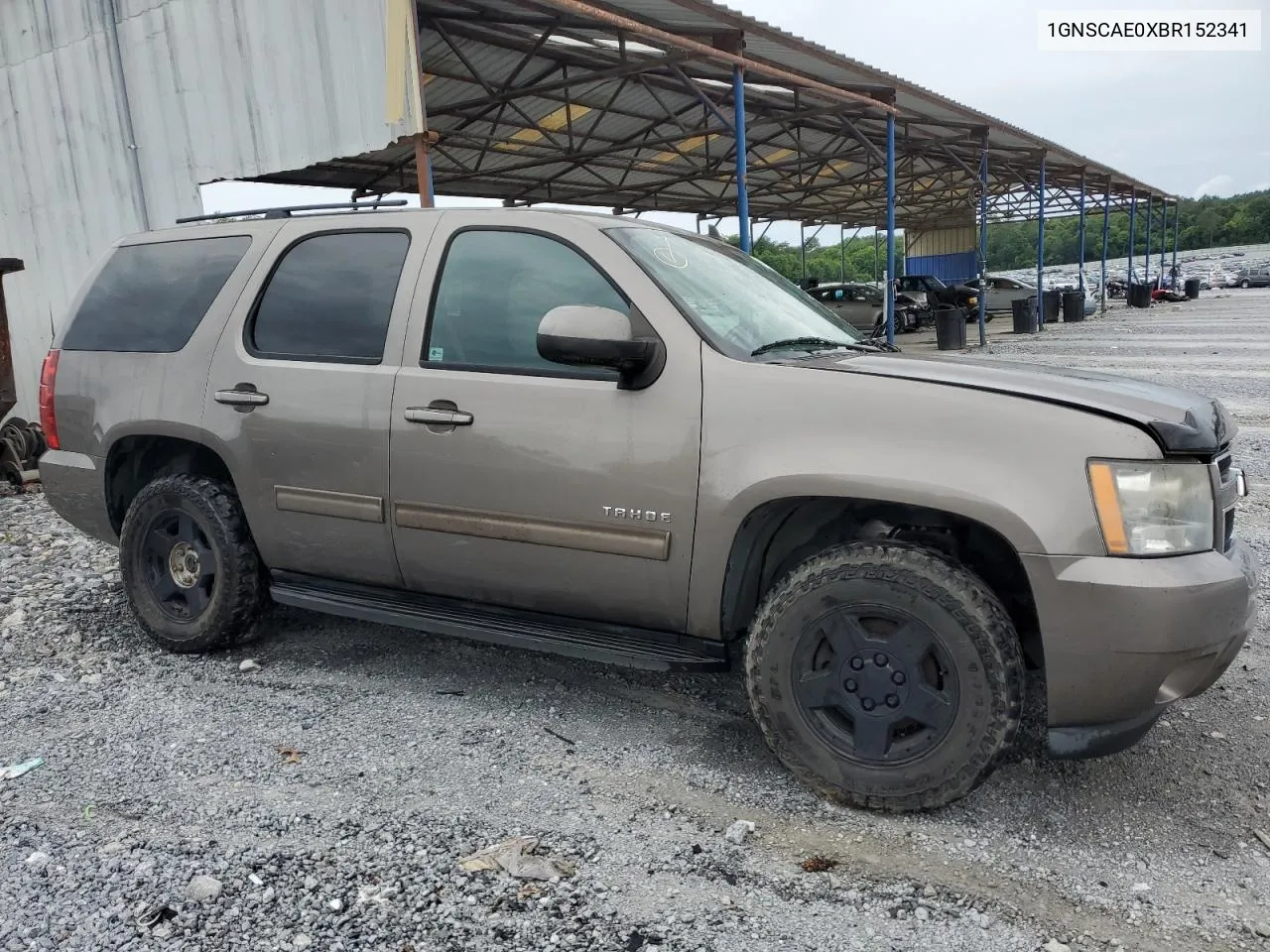 1GNSCAE0XBR152341 2011 Chevrolet Tahoe C1500 Ls