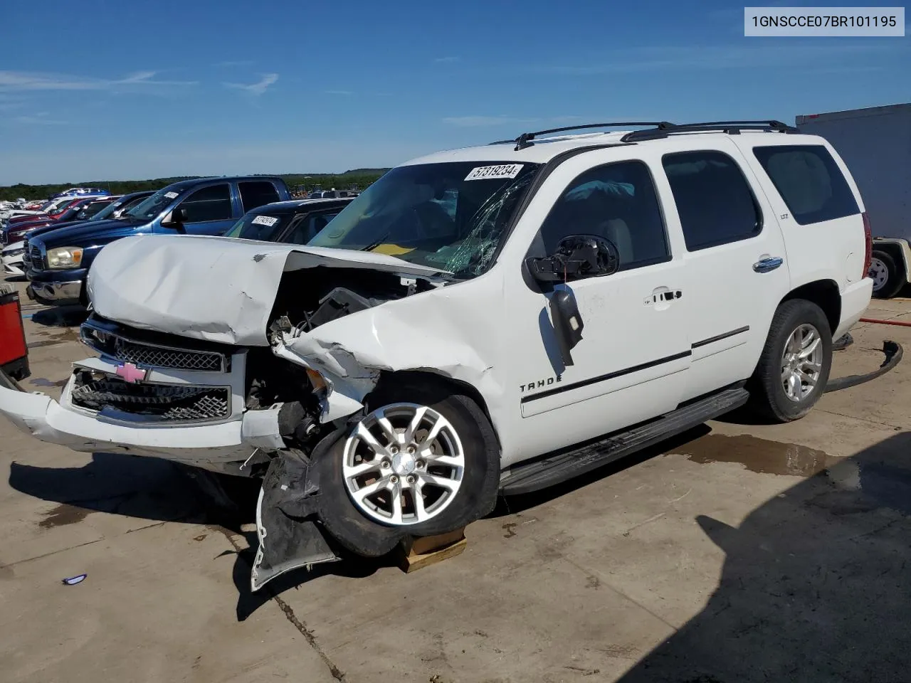 1GNSCCE07BR101195 2011 Chevrolet Tahoe C1500 Ltz