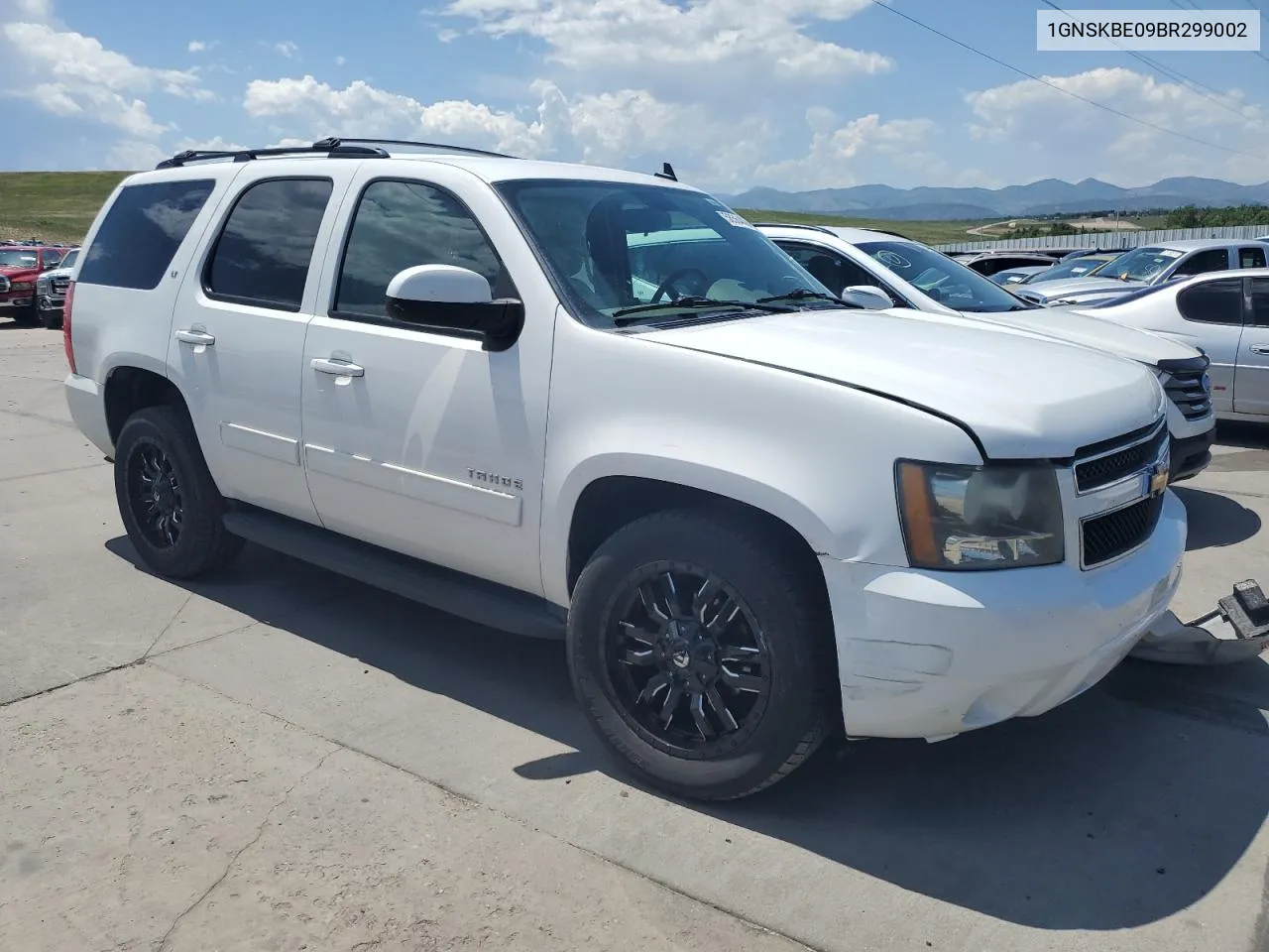 2011 Chevrolet Tahoe K1500 Lt VIN: 1GNSKBE09BR299002 Lot: 58564094