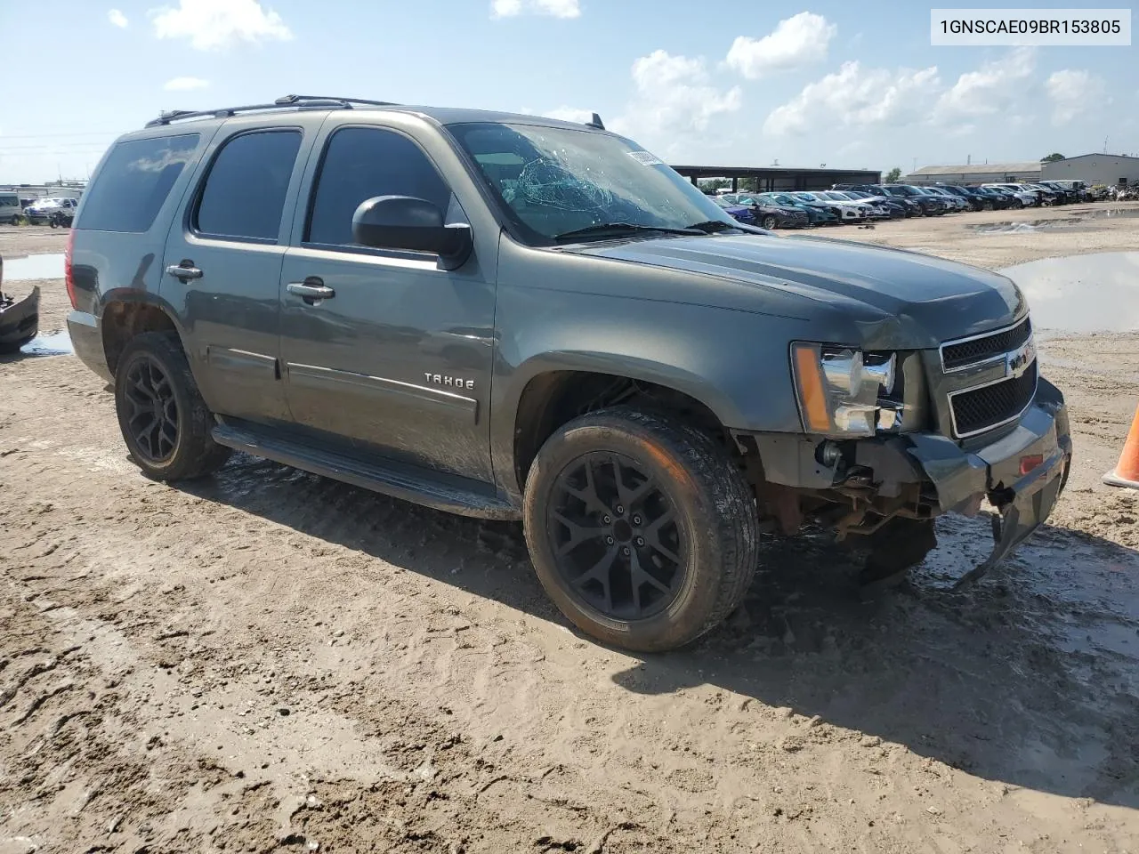 2011 Chevrolet Tahoe C1500 Ls VIN: 1GNSCAE09BR153805 Lot: 59080914