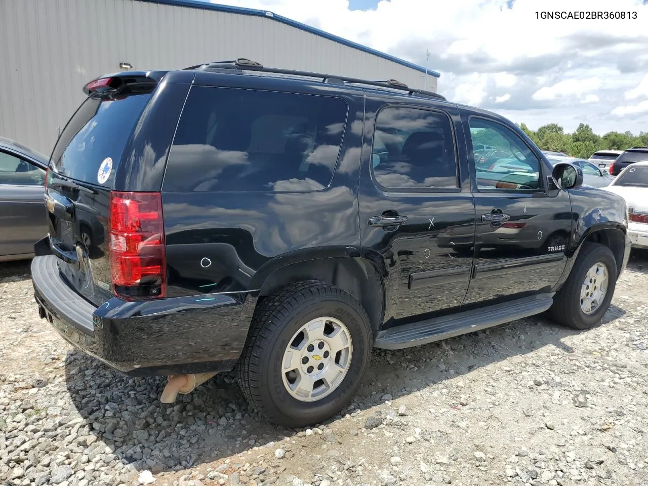 2011 Chevrolet Tahoe C1500 Ls VIN: 1GNSCAE02BR360813 Lot: 61135444