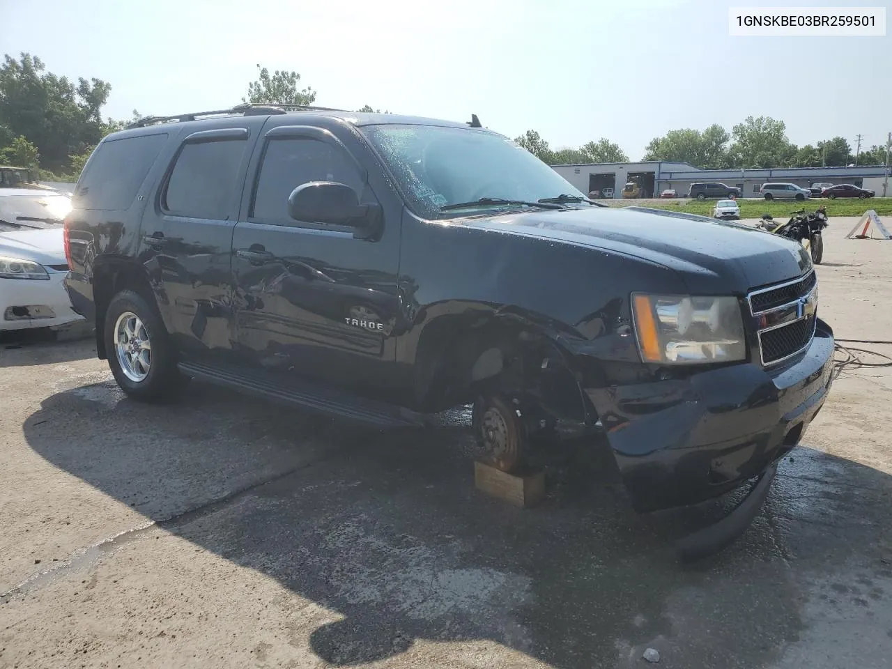 2011 Chevrolet Tahoe K1500 Lt VIN: 1GNSKBE03BR259501 Lot: 62442544