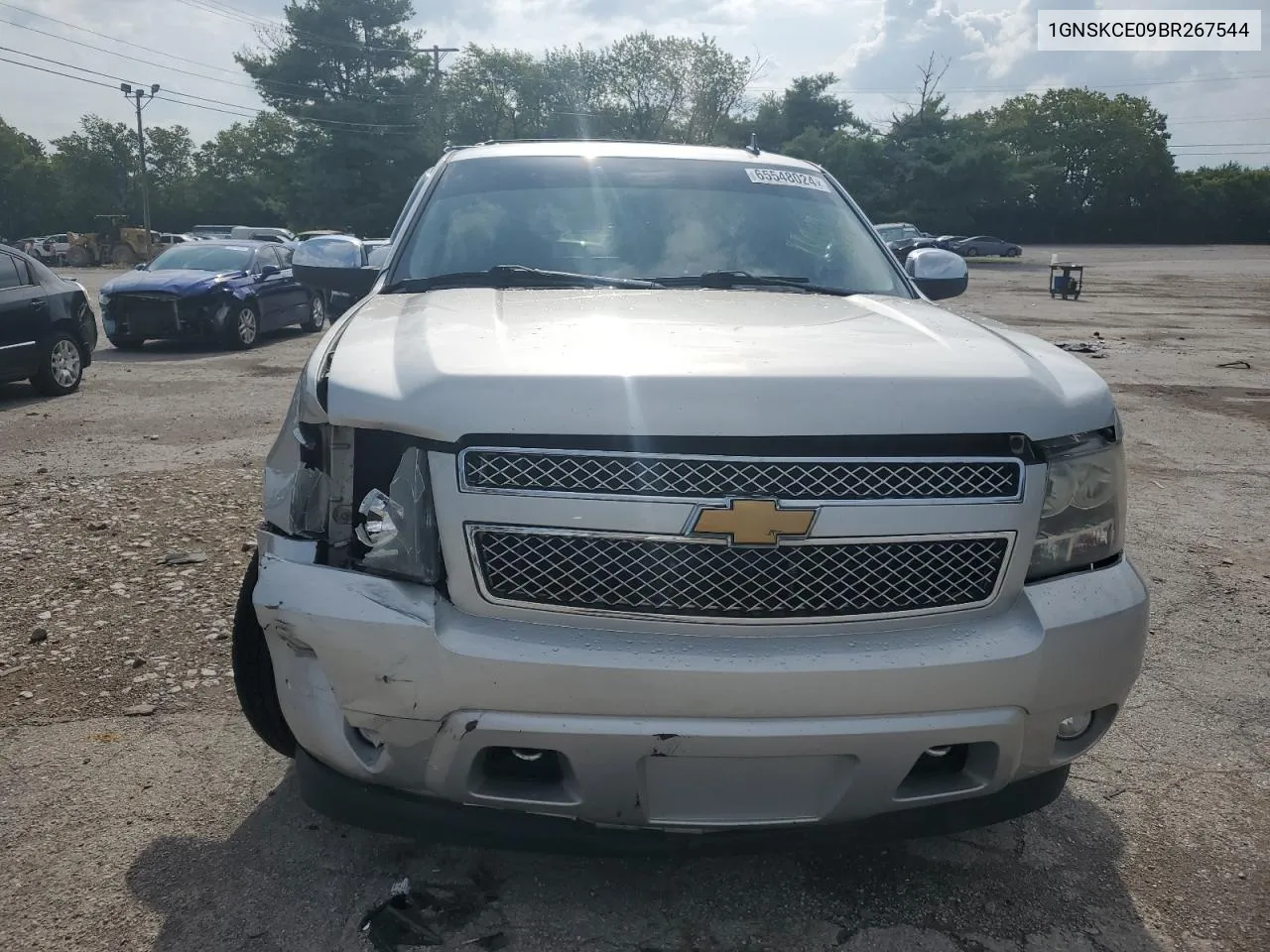 2011 Chevrolet Tahoe K1500 Ltz VIN: 1GNSKCE09BR267544 Lot: 65548024