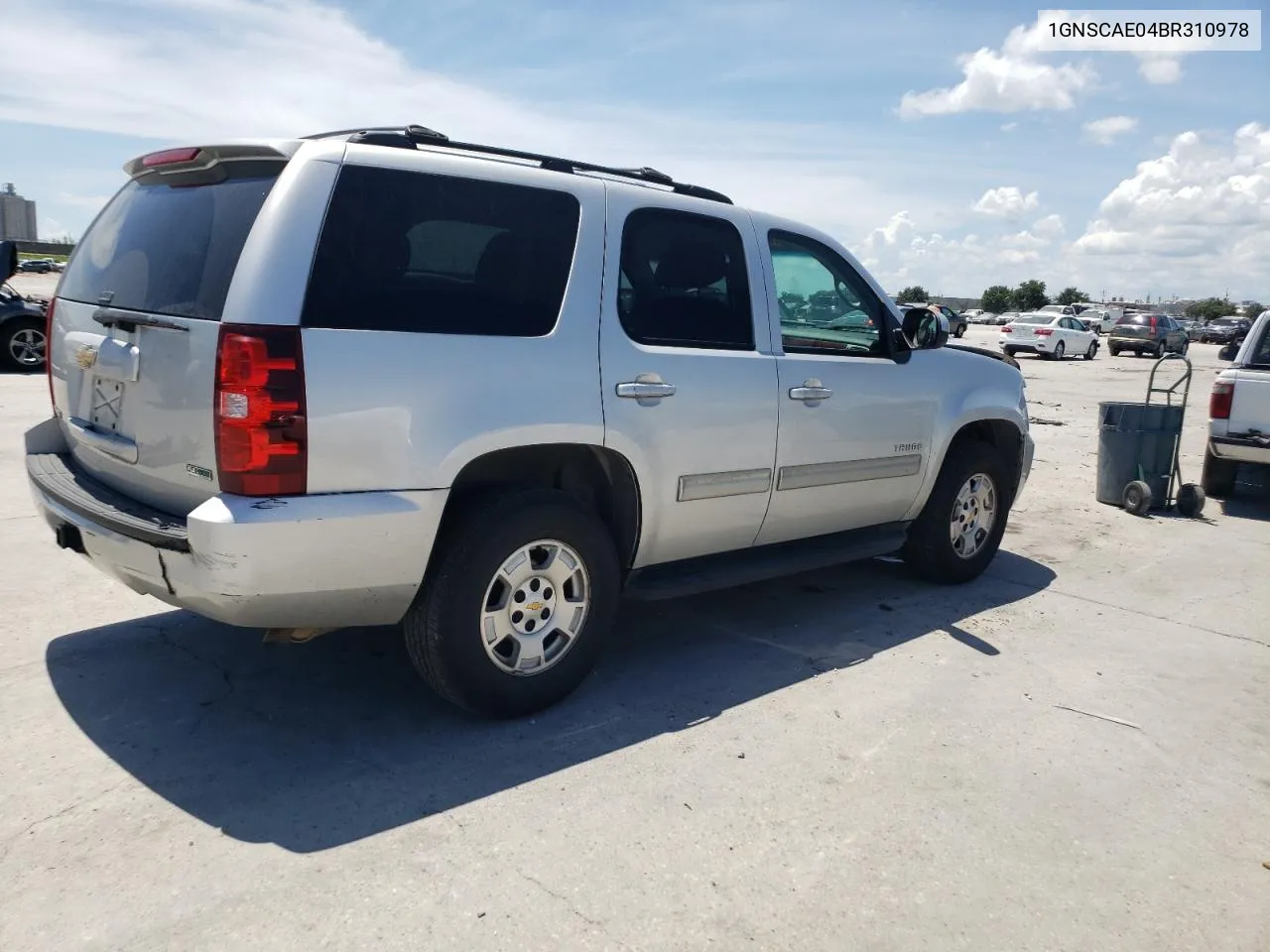 2011 Chevrolet Tahoe C1500 Ls VIN: 1GNSCAE04BR310978 Lot: 66076764