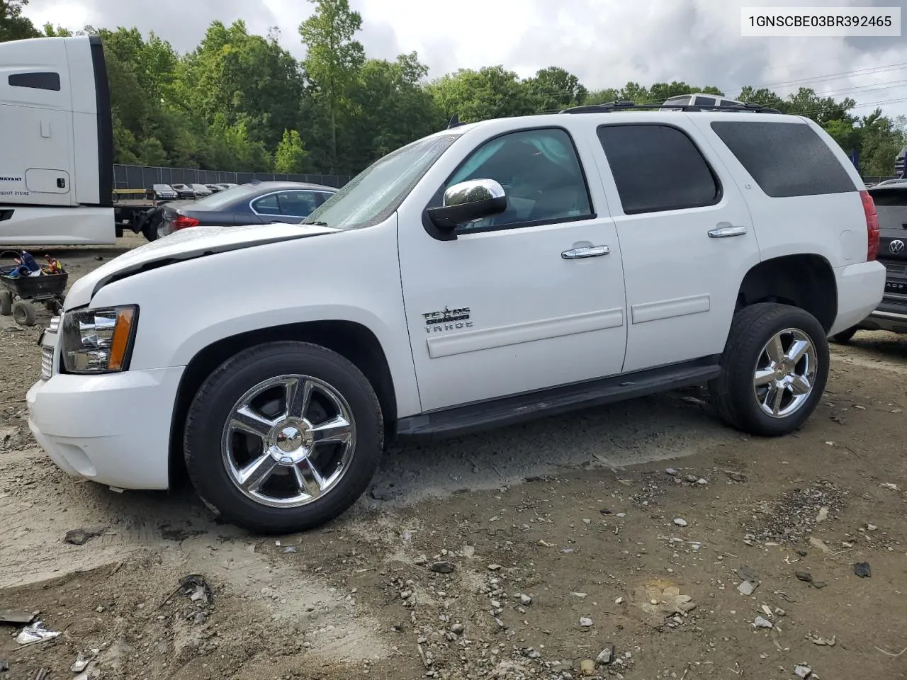 2011 Chevrolet Tahoe C1500 Lt VIN: 1GNSCBE03BR392465 Lot: 66525484