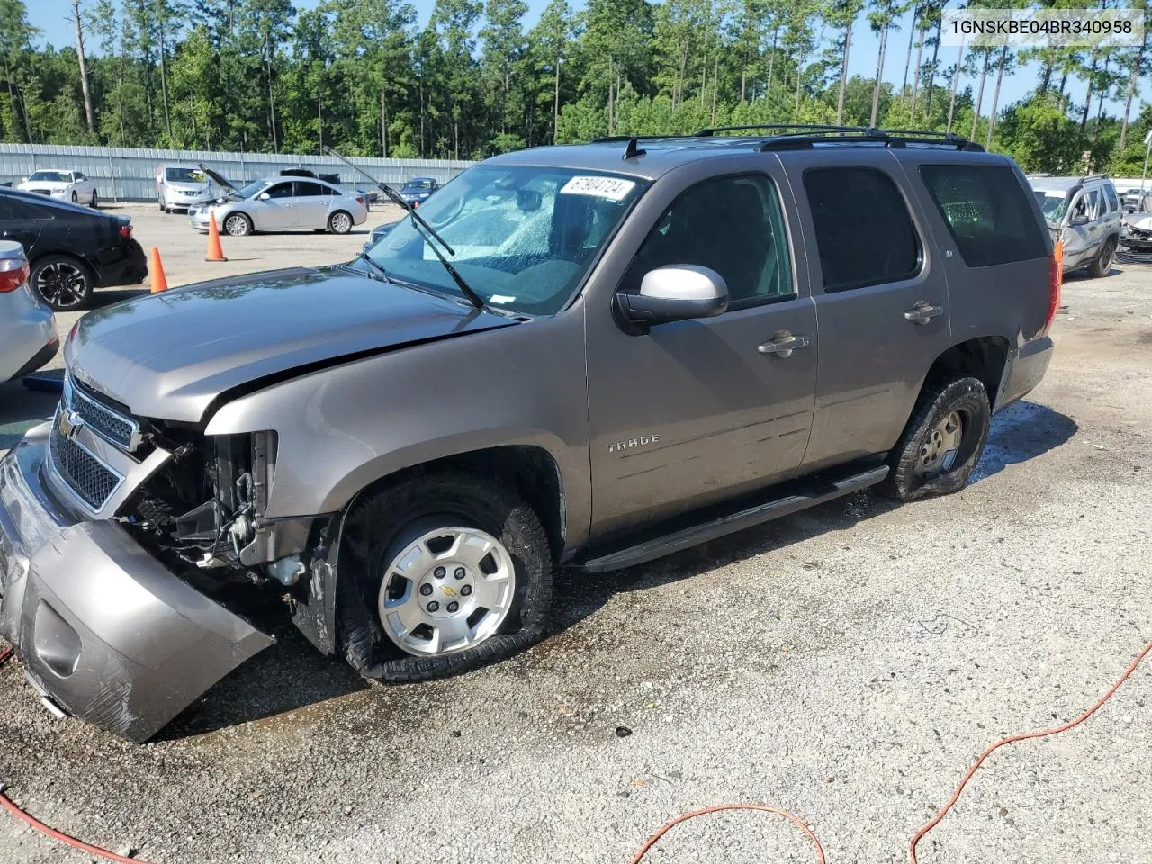 2011 Chevrolet Tahoe K1500 Lt VIN: 1GNSKBE04BR340958 Lot: 67904724