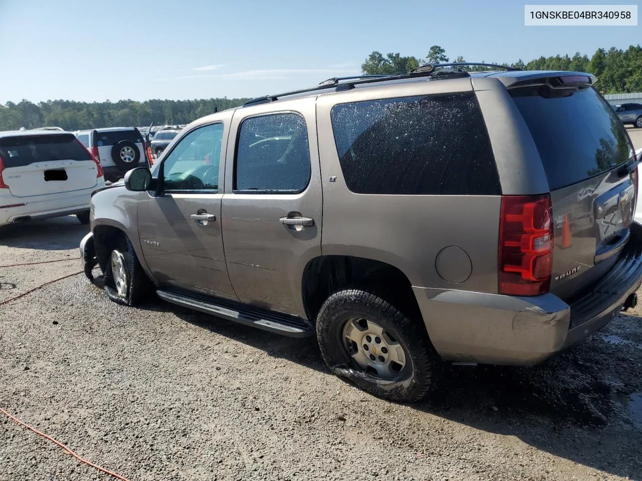 2011 Chevrolet Tahoe K1500 Lt VIN: 1GNSKBE04BR340958 Lot: 67904724