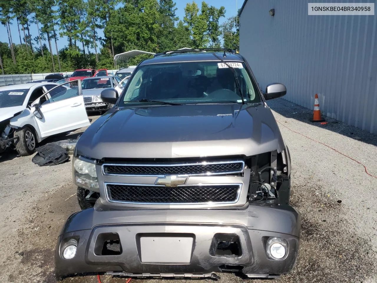 2011 Chevrolet Tahoe K1500 Lt VIN: 1GNSKBE04BR340958 Lot: 67904724