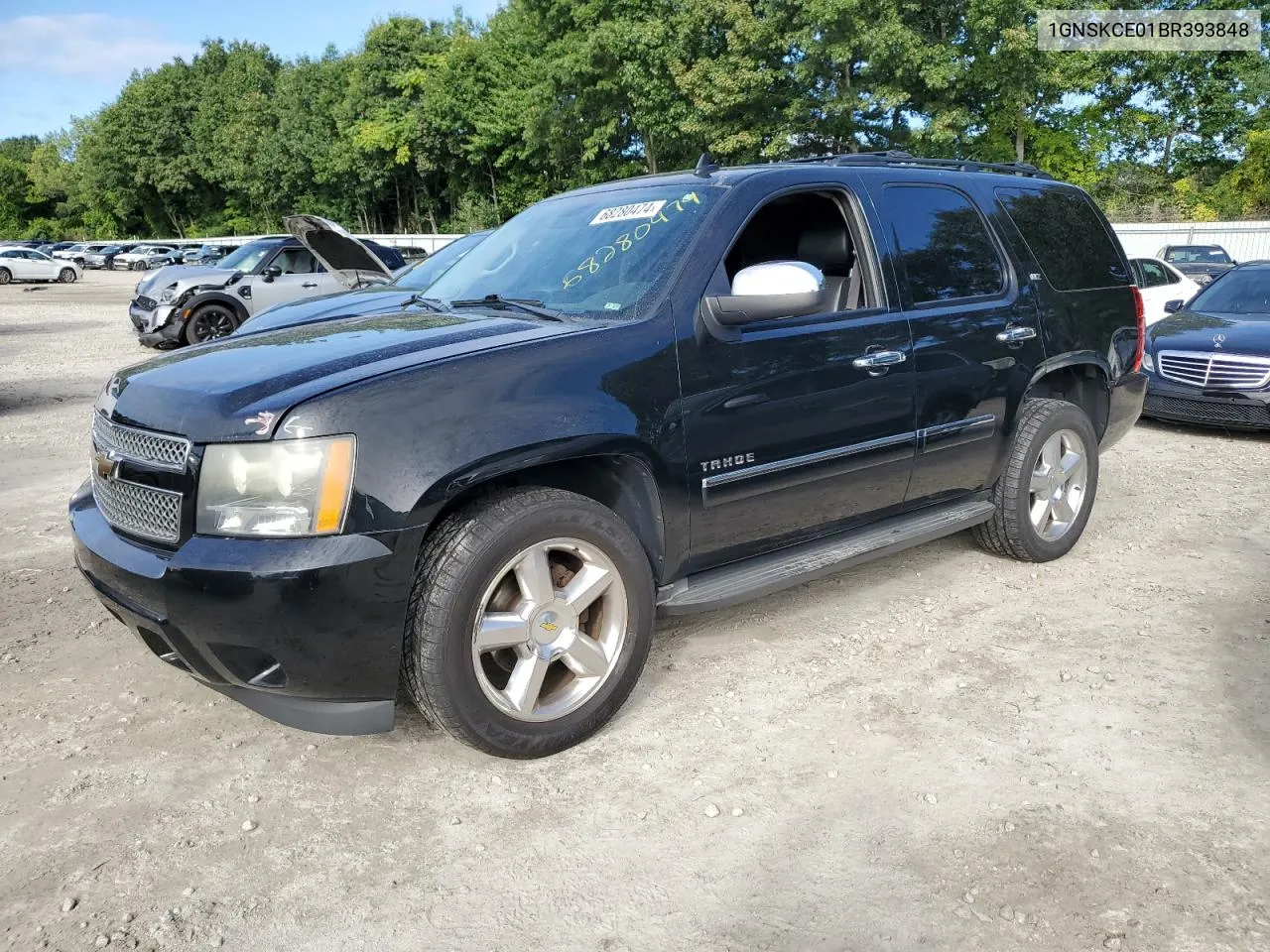 2011 Chevrolet Tahoe K1500 Ltz VIN: 1GNSKCE01BR393848 Lot: 68280474